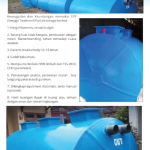 2. IPAL / Bio-Septic Tank (Sewage Treatment Plant)